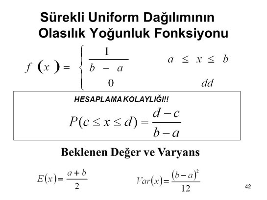 Olaslk Younluk Fonksiyonu